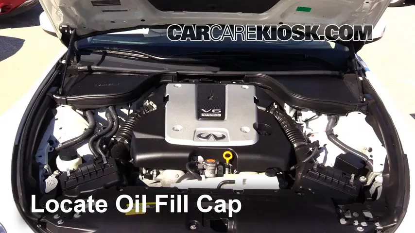 2013 Infiniti G37 X 3.7L V6 Coupe Oil